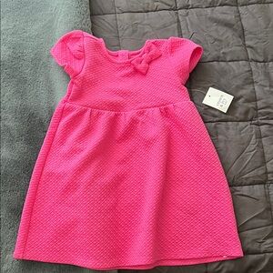 Pink Quilted Kids Dress